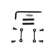 Guntec USA AR15 Complete Anti-Rotation Trigger/Hammer Pin Set 